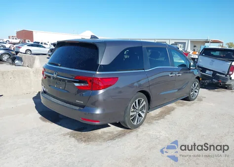 2023 Honda Odyssey Touring from USA, damaged, VIN 5FNRL6H89PB053593